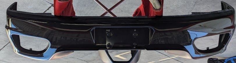 FERRARI 360 SPIDER PARTS REAR BUMPER nero daytona 64853710