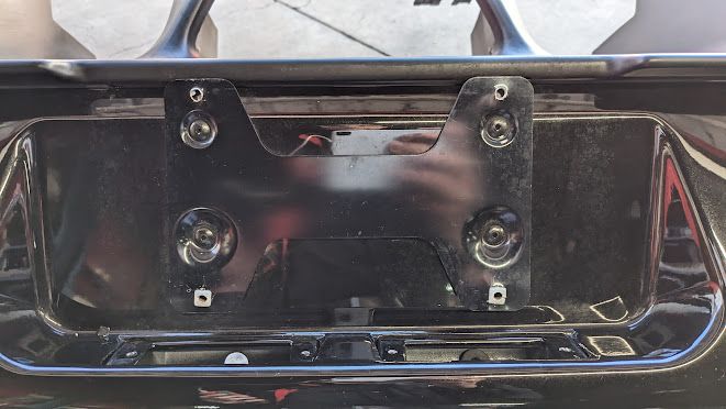 FERRARI 360 SPIDER PARTS REAR BUMPER nero daytona 64853710