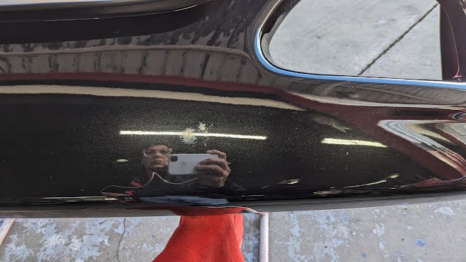 FERRARI 360 SPIDER PARTS REAR BUMPER nero daytona 64853710