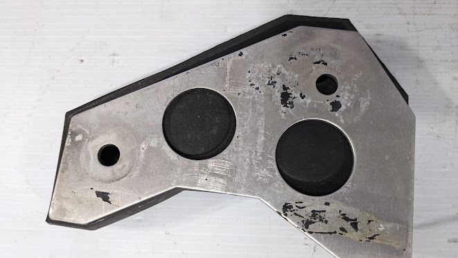 FERRARI 360 SPIDER PARTS FRONT BUMPER PAD AND SHIMS 64875500