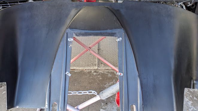 FERRARI 360 SPIDER PARTS REAR BUMPER nero daytona 64853710