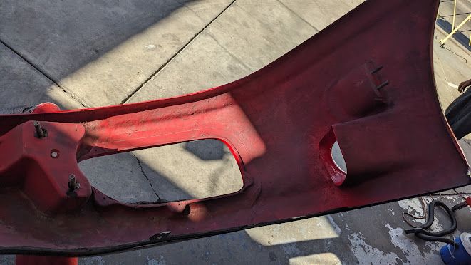 FERRARI 360 SPIDER PARTS FRONT BUMPER ROSSO CORSA 65005310