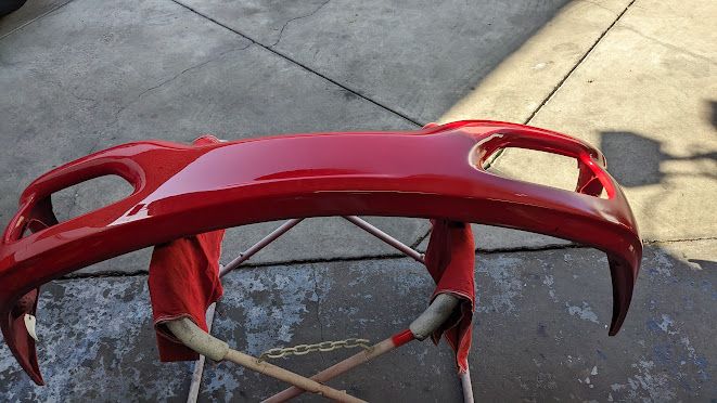 FERRARI 360 SPIDER PARTS FRONT BUMPER ROSSO CORSA 65005310