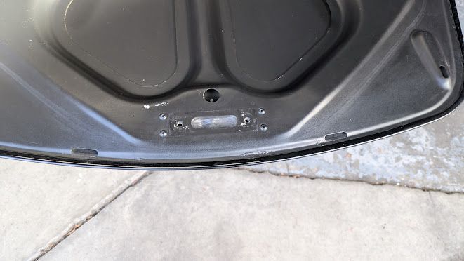 FERRARI 360 SPIDER PART FRONT BONNET HOOD 80870811 NERO DAYTONA