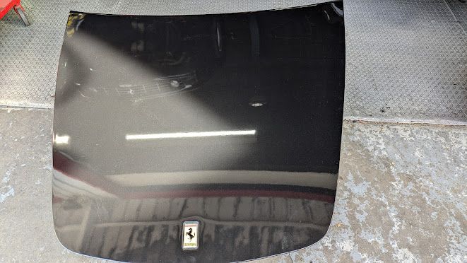FERRARI 360 SPIDER PART FRONT BONNET HOOD 80870811 NERO DAYTONA