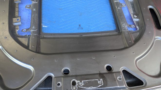 2000-2004 Ferrari 360 Spider Rear Engine Lid WITH GLASS OEM 65784200 65784900
