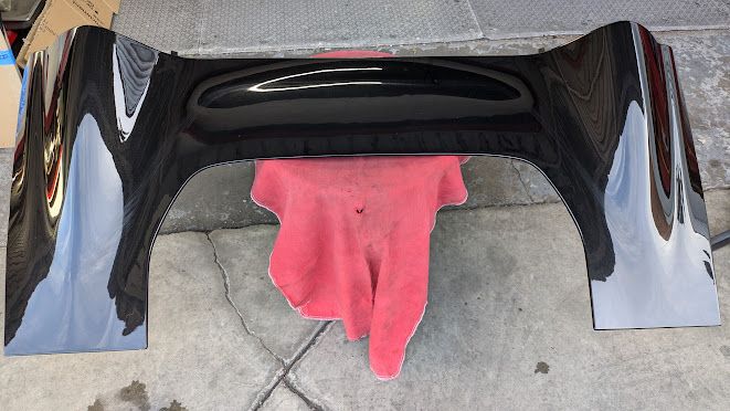 FERRARI 360 SPIDER PARTS CAPOTE CONVERTIBLE TOP STORAGE COVER 66461700