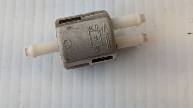 FERRARI PART 360 SPIDER WINDSHIELD WASHER NON RETURN VALVE 61648100