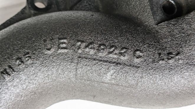 1998 Rolls Royce Silver Spirit Spur TURBO CHARGER WASTEGATE MANIFOLD UE74923