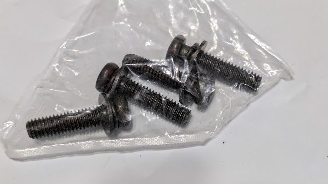 Ferrari 308 AIR FILTER  COVER FASTENING SCREW SET OF 4 NEW