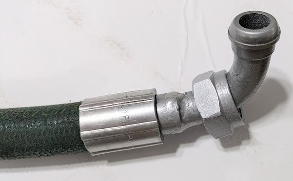 Ferrari 308 engine motor OIL COOLER RADIATOR lower HOSE 114920 REBUILT