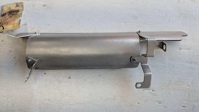 1998 Rolls Royce Silver Spirit Spur EXHAUST PIPE shield for under the motor