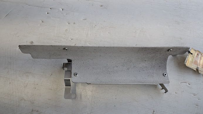 1998 Rolls Royce Silver Spirit Spur EXHAUST PIPE shield for under the motor