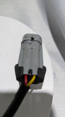 FERRARI 360 MODENA SPIDER DOOR LOCK MICRO SWITCH 212584 gray plug