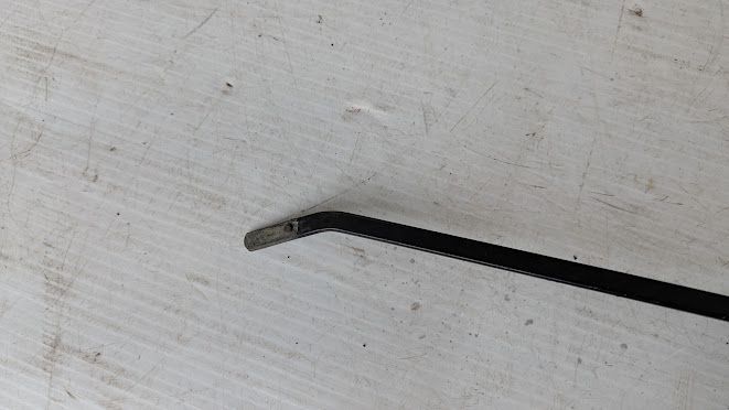 FERRARI 308 PARTS  wiper arm driver LEFT side  LHD USA CAR