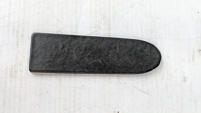 FERRARI 360 MODENA SPIDER left DOOR INNER HANDLE LEATHER   COVER 65921401