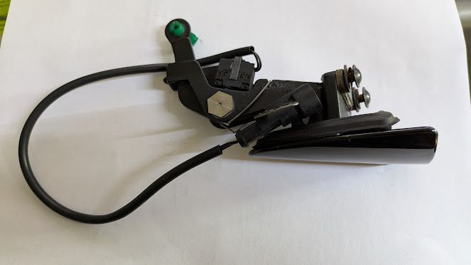 FERRARI 360 COUPE SPIDER PARTS LEFT DOOR OUTTER HANDLE COMPLETE 63576110