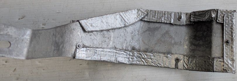 FERRARI 360 SPIDER PARTS transmission EXHAUST shield INSULATION  180744 pre owned