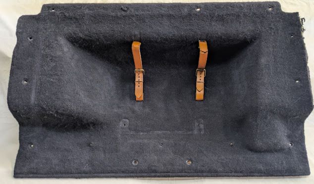 FERRARI 360 SPIDER PARTS IN TRUNK FIREWALL CARPET BLACK 65060500