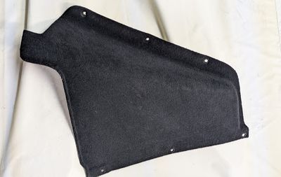 FERRARI 360 SPIDER PARTS IN TRUNK COVER FOR CONTROL UNIT  CARPET BLACK 65301600