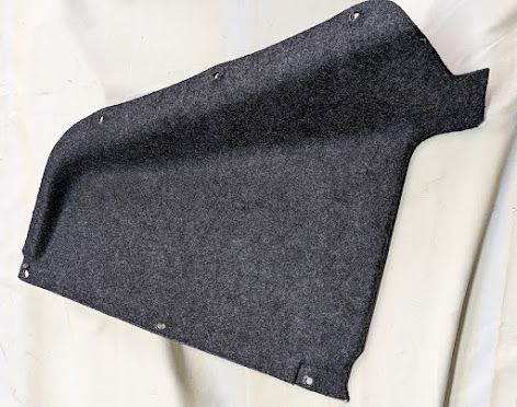 FERRARI 360 SPIDER PARTS IN TRUNK COVER LEFT LOWER COVER CARPET
