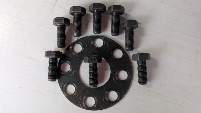 FERRARI 360 SPIDER PARTS FLYWHEEL FASTENING SCREWS AND PLATE  201755