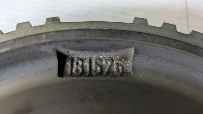FERRARI 360 SPIDER PARTS FLYWHEEL PRE OWNED 181596