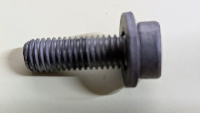 FERRARI 360 PART REAR REMOVABLE SUB FRAME SCREW SHORT HEAD 13027024 pre owned