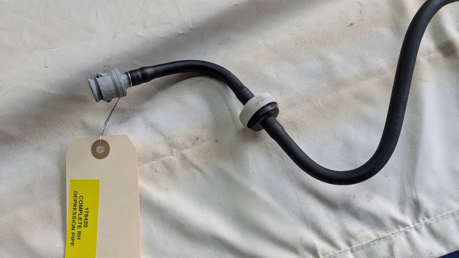 FERRARI 360 SPIDER PARTS FUEL EVAP   COMPLETE R.H. DEPRESSION PIPE 178420