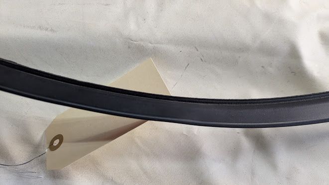 FERRARI 360 SPIDER PARTS LEFT DOOR GLASS WIPER SEAL INNER 65544700
