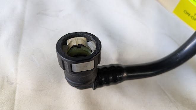 FERRARI 360 SPIDER PARTS VAPOR CANISTER ON AND OFF VALVE AND PIPE 179138