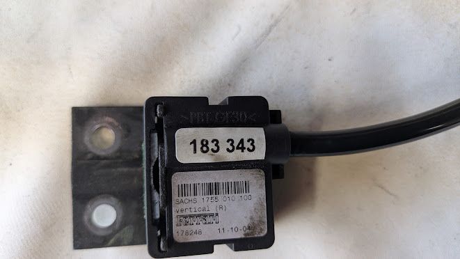 Ferrari 360 430 575 rear Vertical Acceleration Sensor   232672 183343