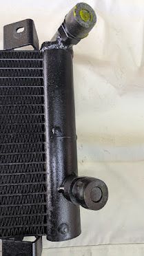 FERRARI 360 SPIDER PARTS ENGINE OIL COOLER AT RIGHT REAR 185412