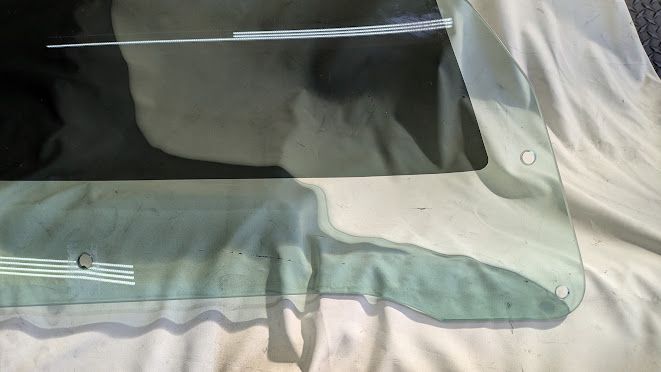 FERRARI 360 COUPE SPIDER PARTS RIGHT DOOR WINDOW GLASS 65786400