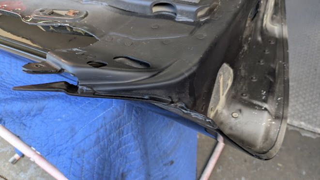 FERRARI 360 COUPE SPIDER PARTS RIGHT DOOR SHELL NERO DAYTONA NO ACCIDENTS 65909011