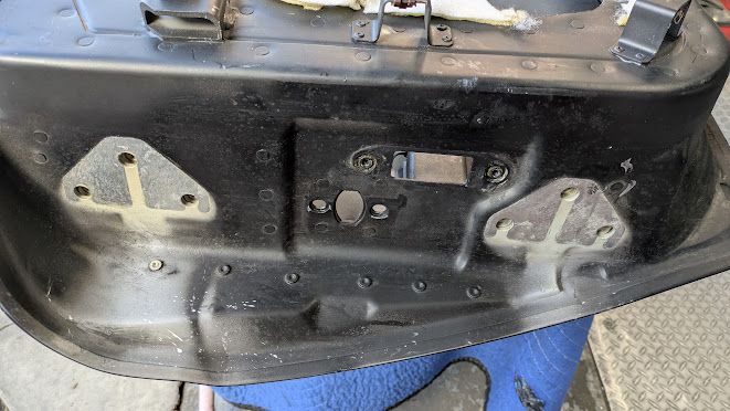 FERRARI 360 COUPE SPIDER PARTS RIGHT DOOR SHELL NERO DAYTONA NO ACCIDENTS 65909011