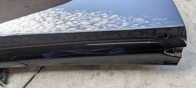 FERRARI 360 COUPE SPIDER PARTS RIGHT DOOR SHELL NERO DAYTONA NO ACCIDENTS 65909011