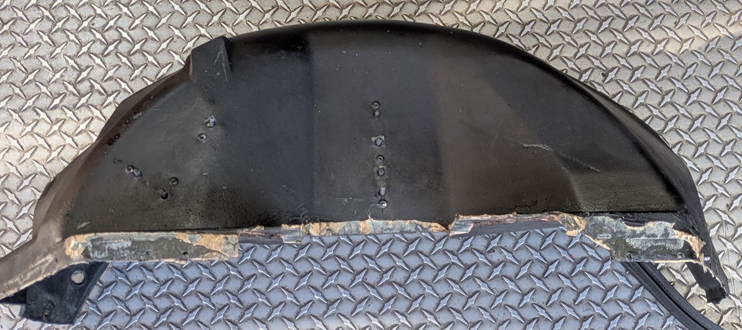 FERRARI 456 LEFT FRONT FENDER MUD COVER LH UPPER WHEELHOUSE  65419800