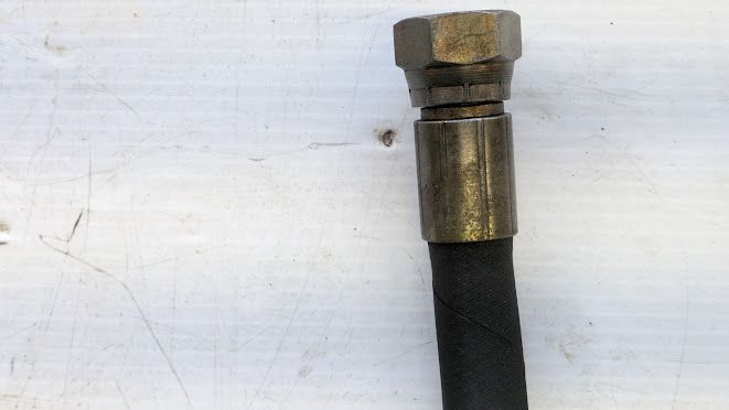 FERRARI PART 456M GTA TRANSMISSION COOLER HOSE DELIVERY SHORT 177412