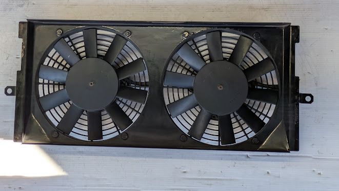 FERRARI PART 456M GTA TRANSMISSION COOLER AUTOMATIC cooling fan assembly 153431