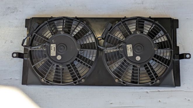 FERRARI PART 456M GTA TRANSMISSION COOLER AUTOMATIC cooling fan assembly 153431