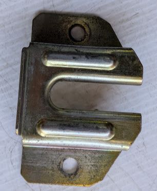 FERRARI 456 REAR BUMPER FASTENING SIDE BRACKET USA   65282300