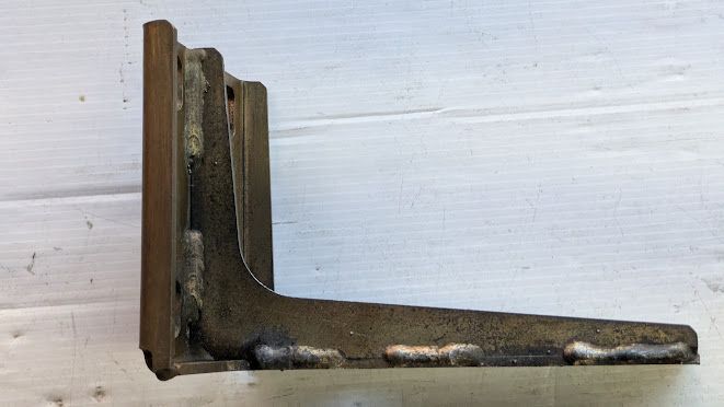 FERRARI 456 REAR BUMPER FASTENING LEFT BRACKET USA   65444300