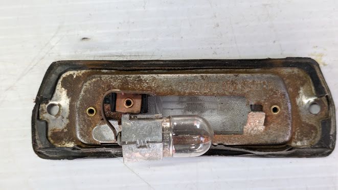 FERRARI 456M PART LICENSE NUMBER PLATE LIGHT 186180