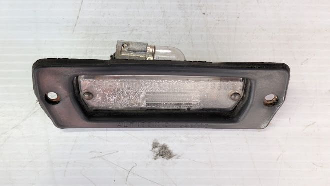 FERRARI 456M PART LICENSE NUMBER PLATE LIGHT 186180