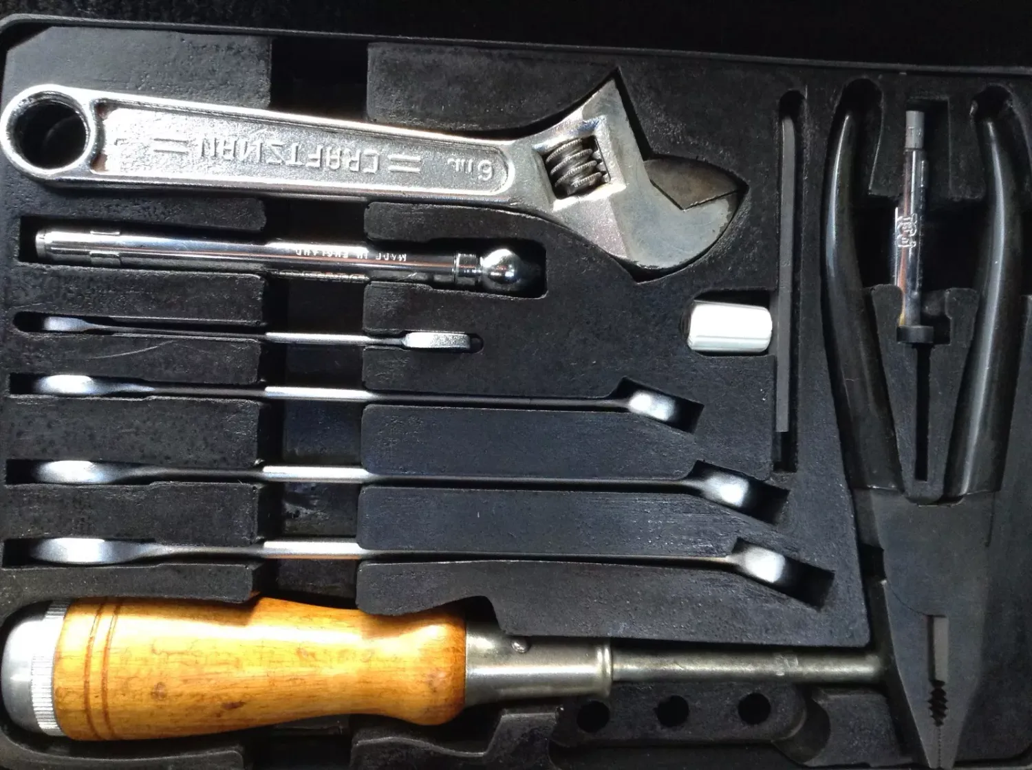 81 - 91 ROLLS ROYCE SILVER SPUR ORIGINAL TOOL TRAY SET