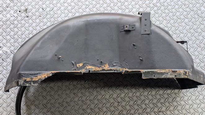 FERRARI 456 RIGHT FRONT FENDER MUD COVER RH UPPER WHEELHOUSE  65419700