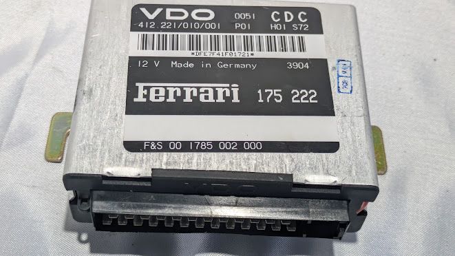Ferrari 360 SPIDER PART SUPENSION SHOCK  CONTROL UNIT 175222
