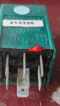 FERRARI 360 PART TURN SIGNAL RELAY UNIT 213326