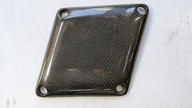 Ferrari 360 SPIDER CARBON FIBER PART ENGINE manifold 198215 CARBON PLATE